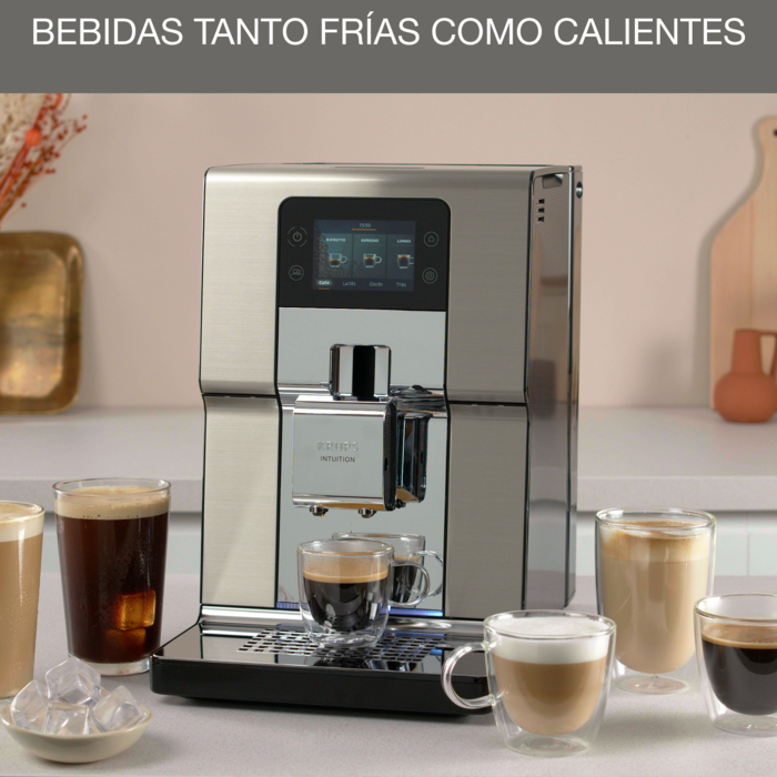 Cafetera superautomatica con deposito de leche Cafeteras de