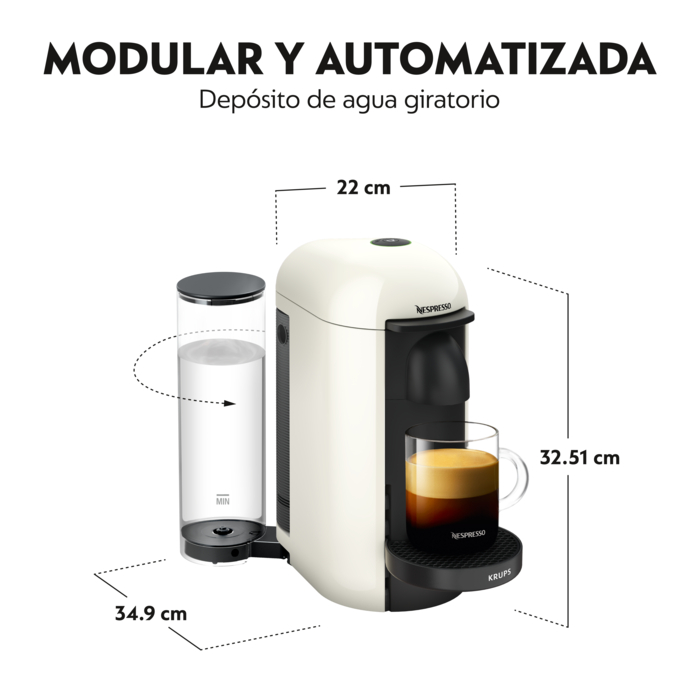 Comparador de cafeteras y máquinas de café Vertuo vs. Original