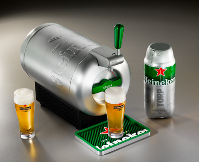 Contrapartida pausa aislamiento Tirador de cerveza Heineken | Tiradores de cerveza | Krups