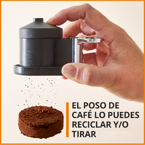 EL POSO DE CAFÉ LO PUEDES RECICLAR Y/O TIRAR