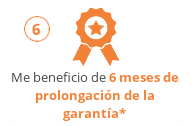 Extension de garantie de 6 mois